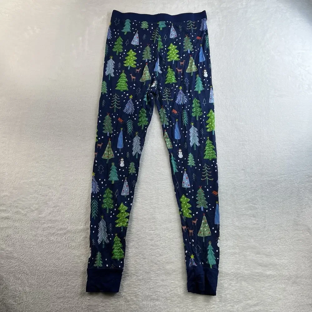 Little Sleepies‎ 12 / 14 Merry & Bright Pajamas Holiday Bamboo Limited Edition